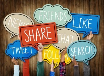 social media sharing