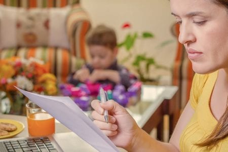 shutterstock 195404510 2 e1431942187254 Surge in the number of freelance mums