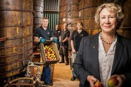 Helen Thomas, Weston Cider