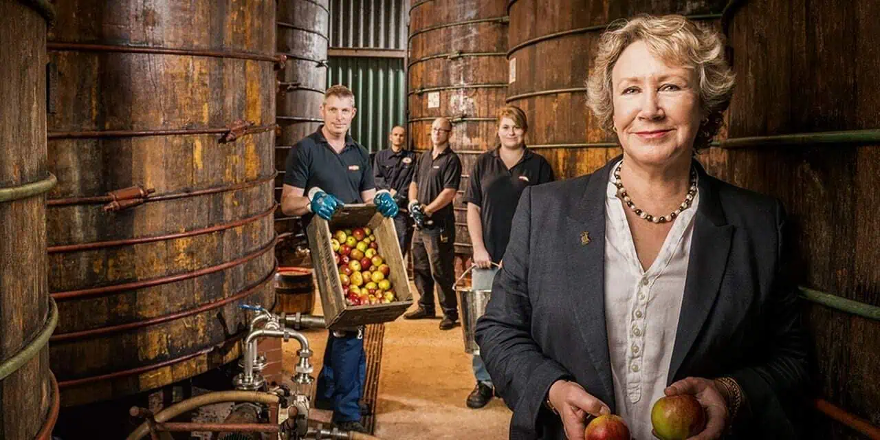 Helen Thomas, Weston Cider