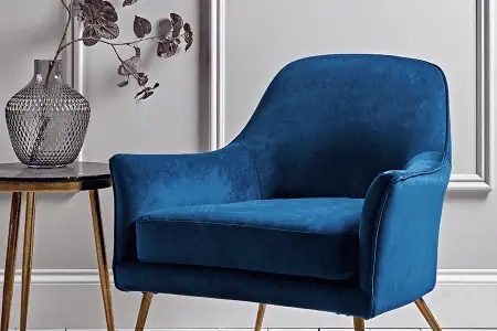 Blue Velvet chair