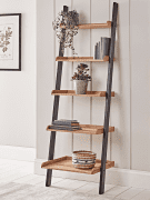 Oak ladder shelf