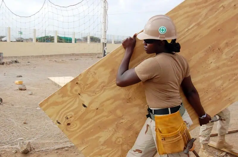 female builder