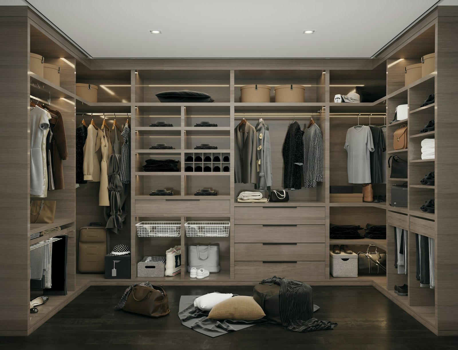 walkin wardrobe