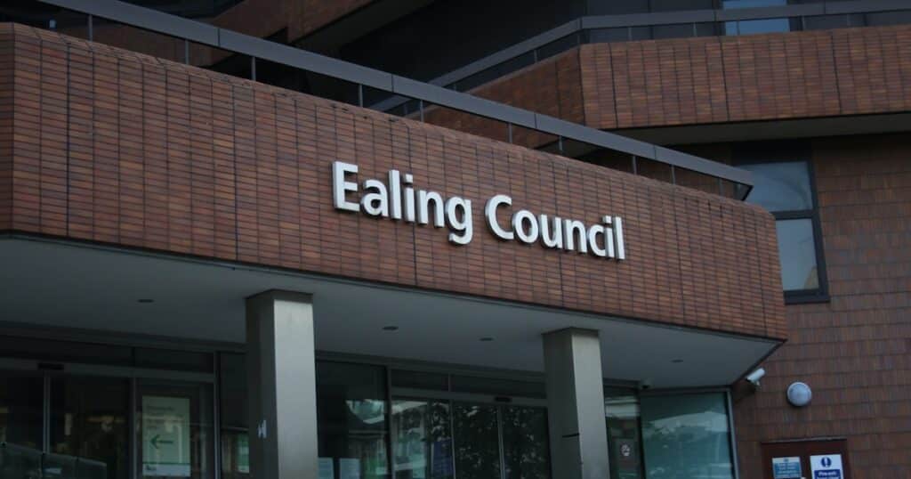 Ealing Council Building Close-up