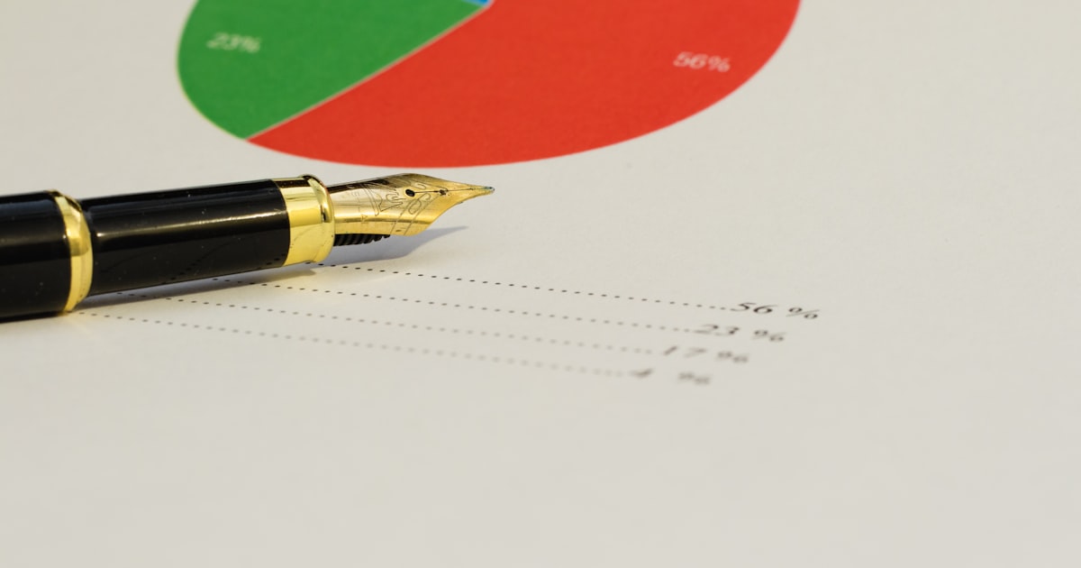 a pen and a document
