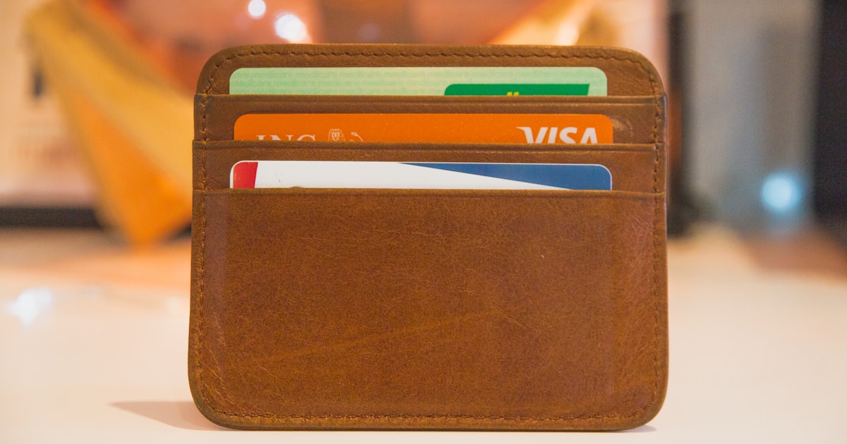 brown wallet