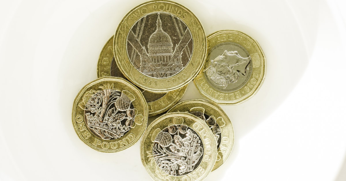 silver and gold round coins