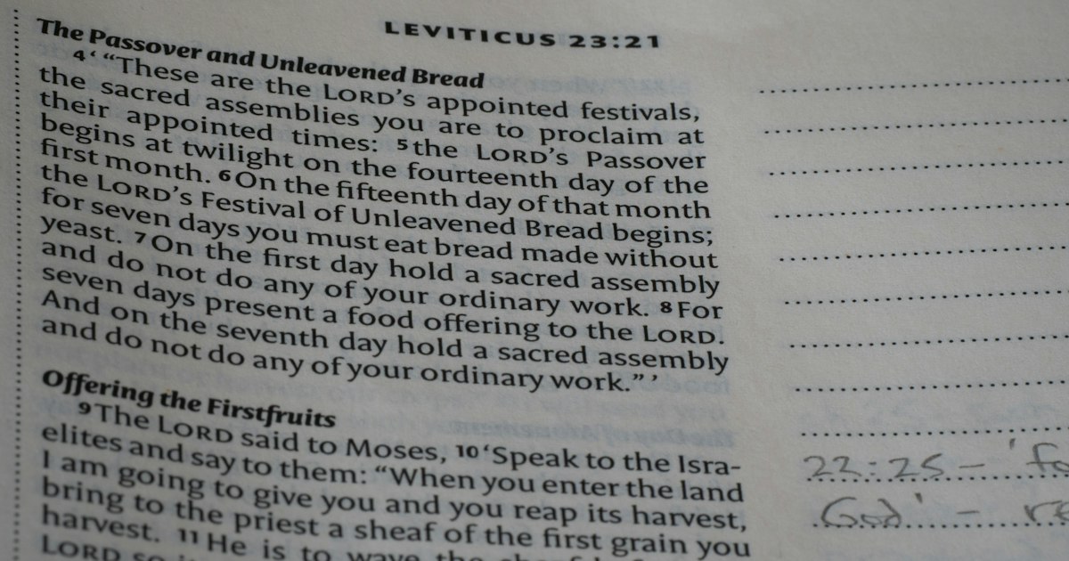 The Book of Leviticus