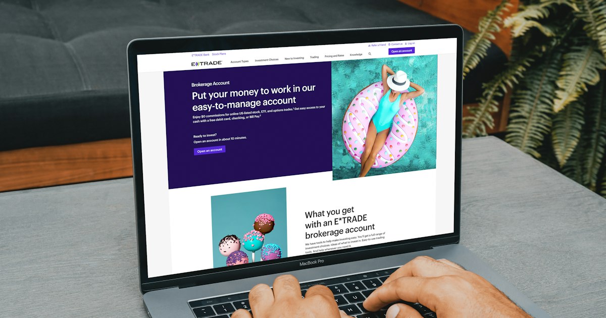ETrade Online Brokerage - put your money to work!