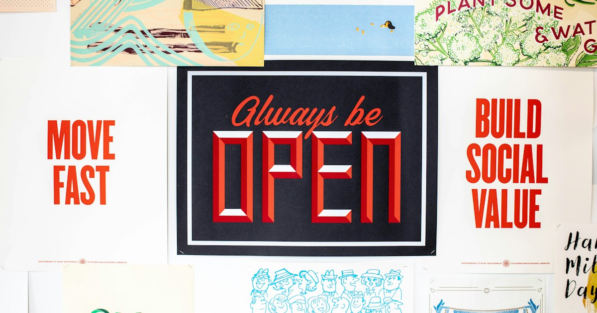 Always be open